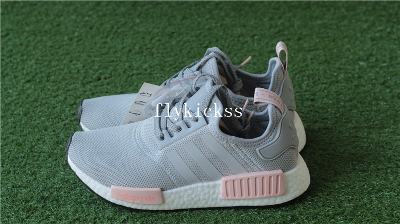 Real Boost Adidas NMD R1 PK Vapour Grey Pink